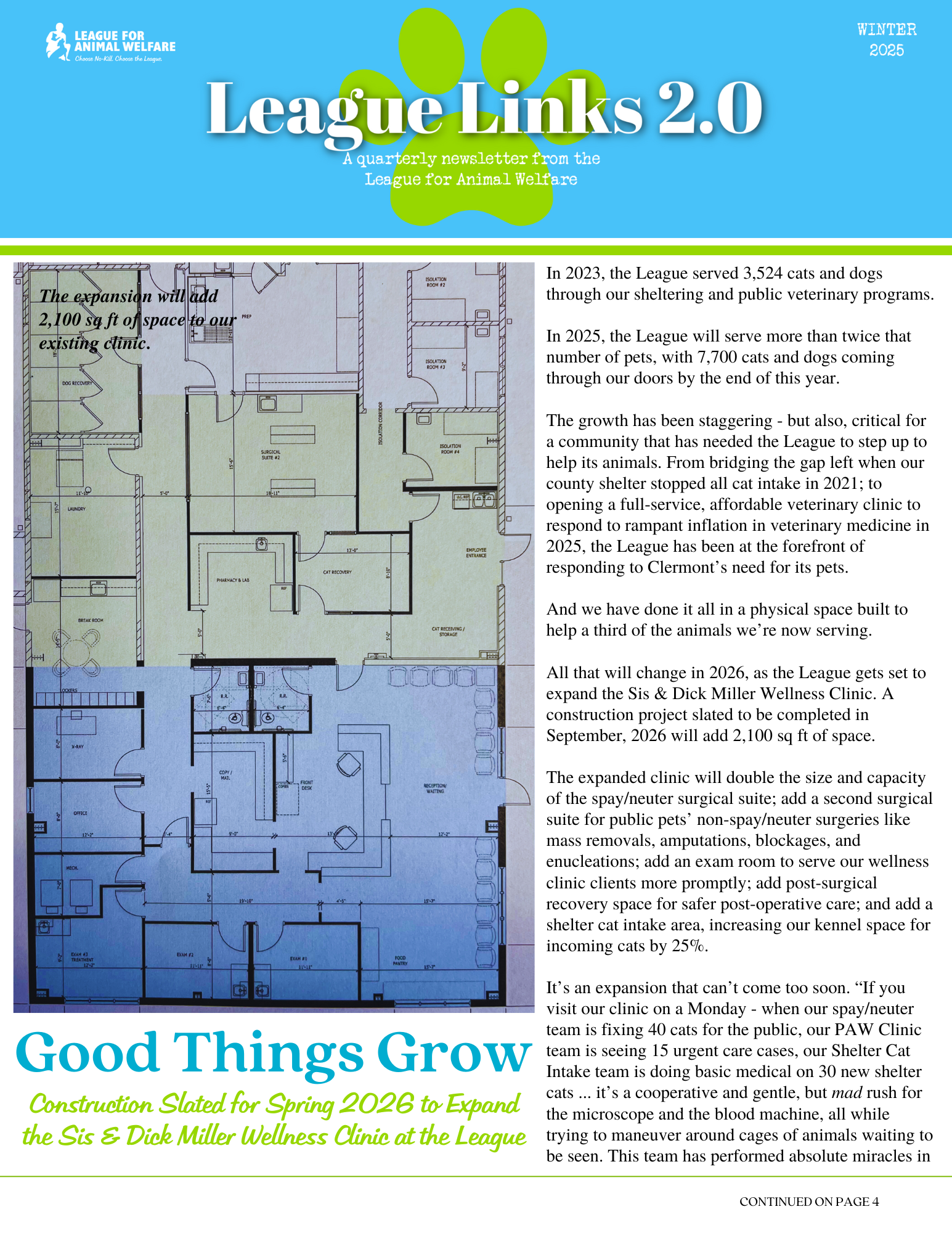 Winter 2025 League Links